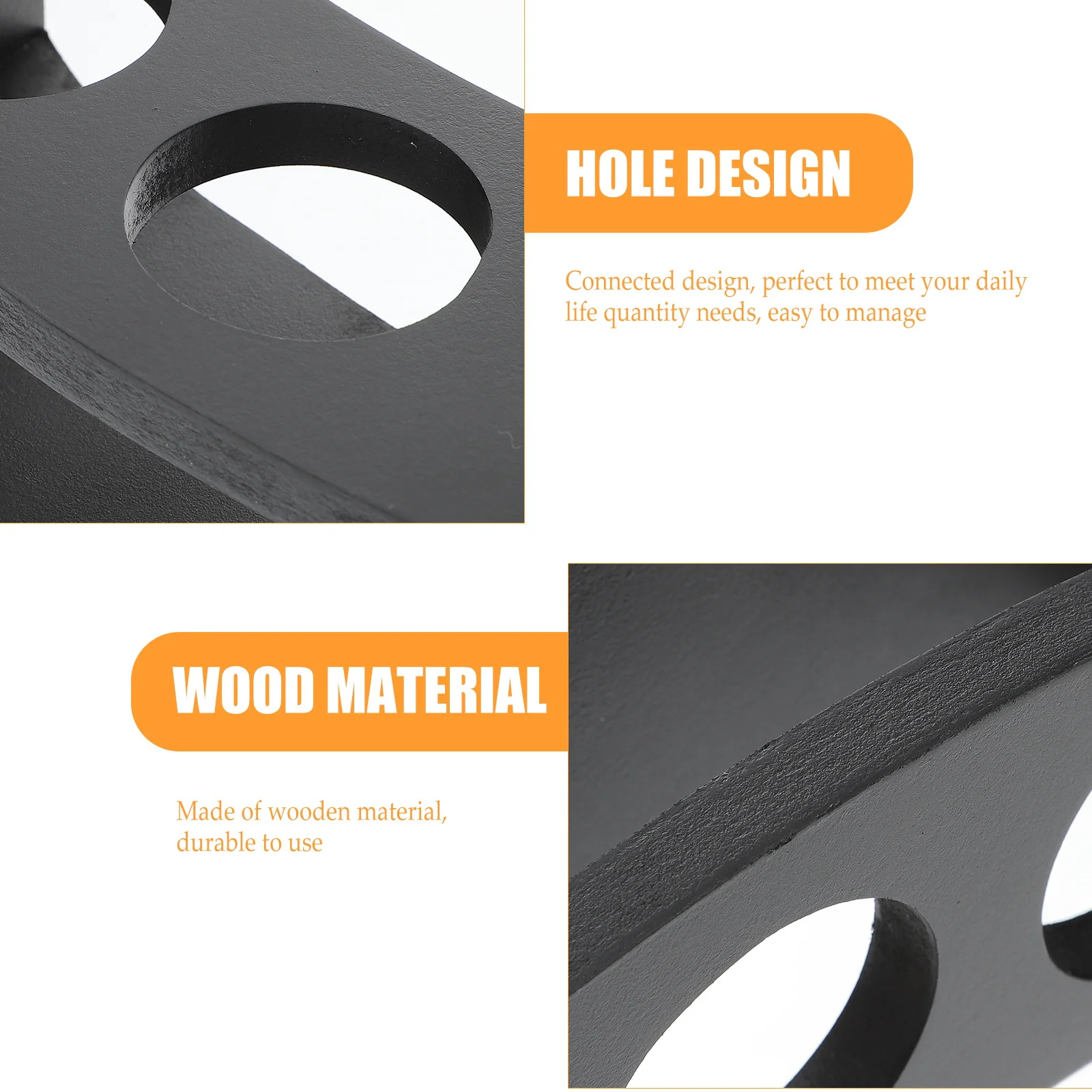 

Wooden Wine Cup Holder 4Cm Diameter Cocktail Glass Storage Rack for Kitchen Bar Hotel Use Cup Organizer Drying Stand