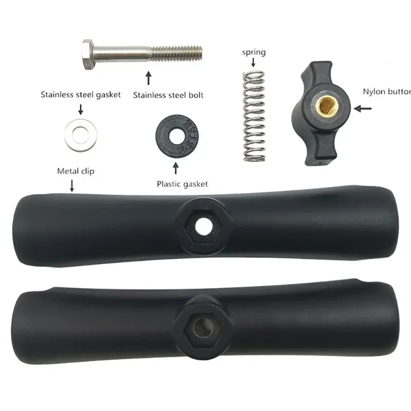 Lengan soket ganda Aluminium Aloi 15CM, untuk RAM dengan dudukan dasar bola 1 inci lengan ekstensi kamera sepeda motor