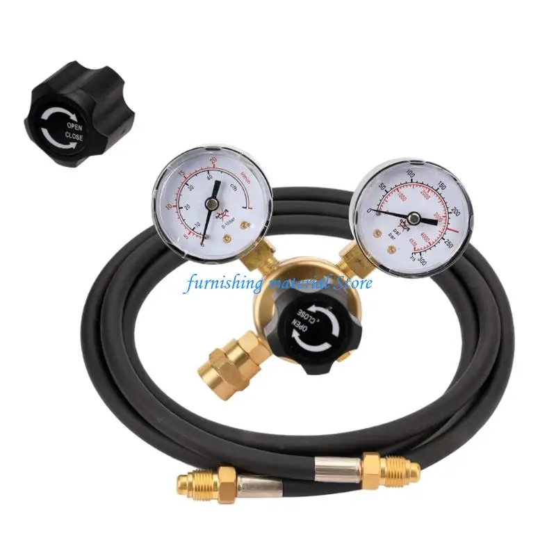 

Y5GD Strong Gas Pressure Regulator Adjustable WX 02 AR/CO2 Gas Pressure Controllers for Welding Cutting and Laboratory Use