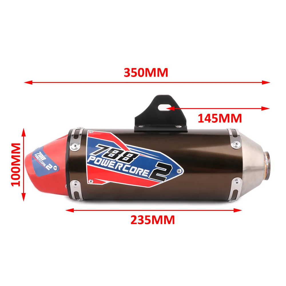 

Для CRF230F CRF150F 2003-2013 модифицированная выхлопная труба для мотоциклов внедорожников, подходит