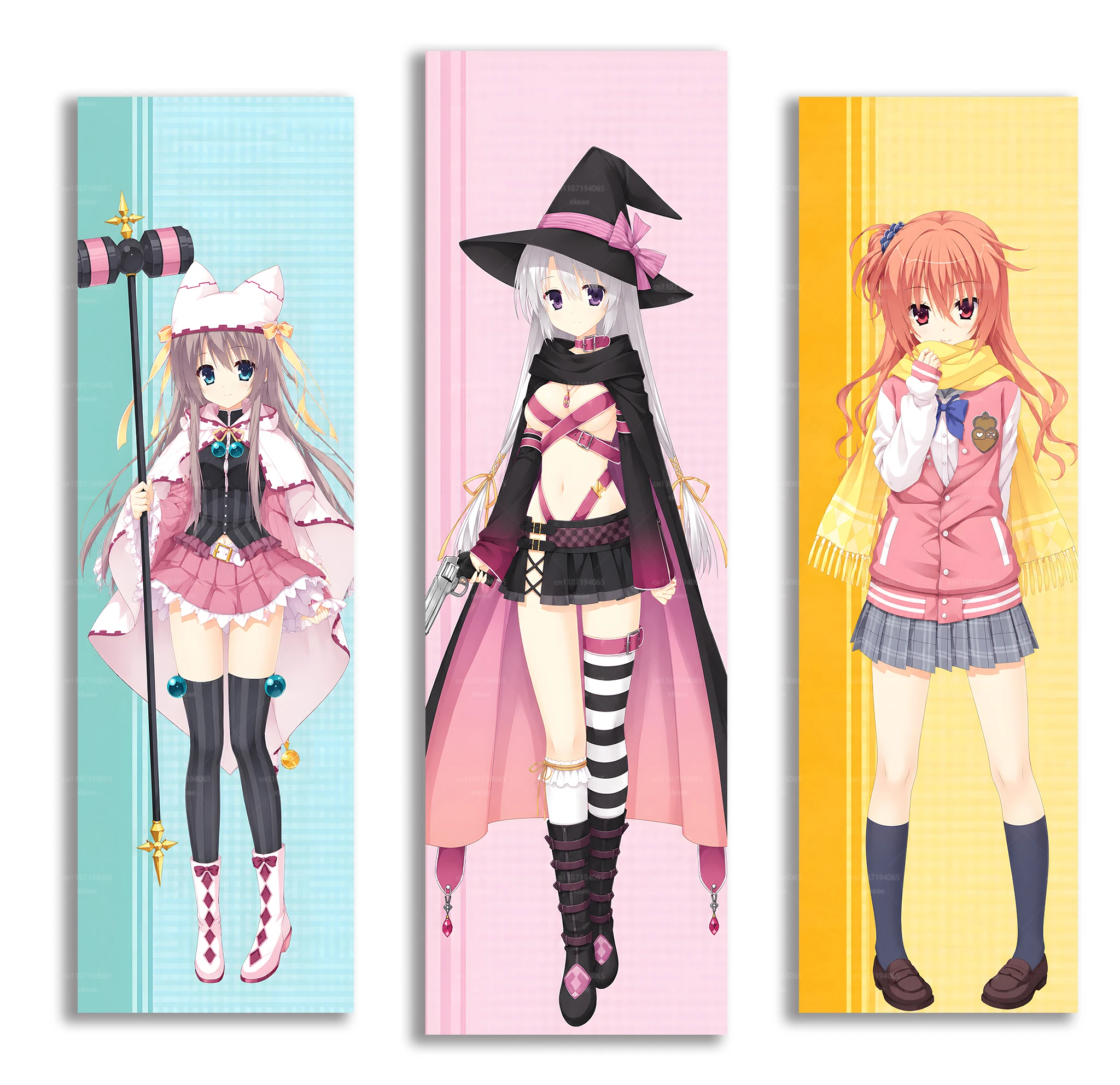 Sabbat of the Witch Ayachi Nene Anime Vertical Tapestry, Long Slim Character Wall Hanging Cloth, Otaku Bedroom Dorm Background