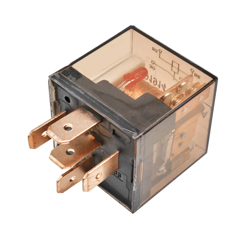 Waterproof Relay DC 12V 100A Relay SPDT 5 Pin Relay Car Heavy Duty Split Charge Waterproof Transparent Case