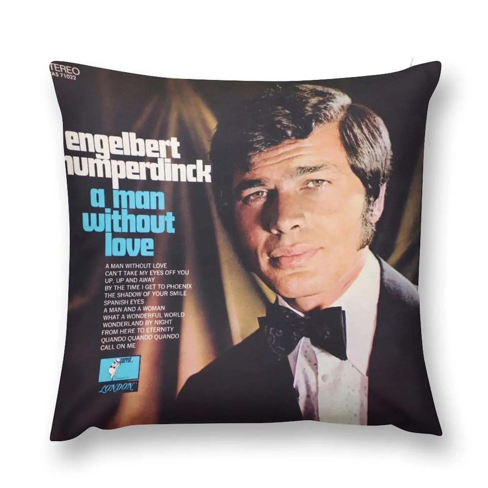 Engelbert Humperdinck a man without love Throw Pillow Room decorating items bed pillows pillow