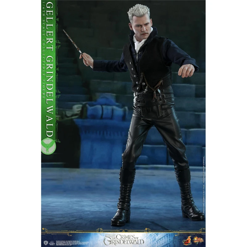 En Stock HotToys MMS513 Animales Fantásticos 2 Gellert Grindelwald 1/6 Anime figura de acción juguete para regalo modelo colección Hobby