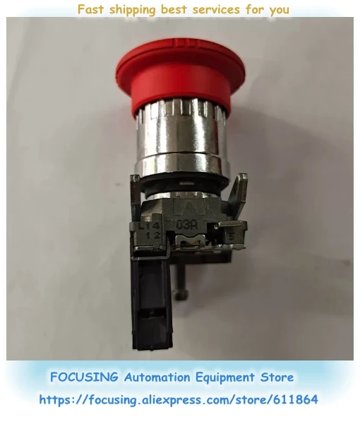 

ZB4BS844 XB4BS8442 XB4BS8444 XB4BS8445 XB4BS84441 Emergency Stop Switch Button For Mushroom Emergency Operation New Bracket