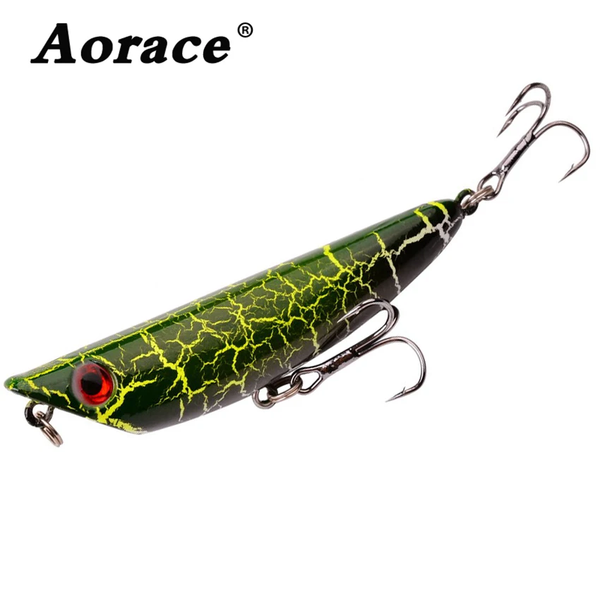 Big Popper Fishing Lure, 3D Eyes Bait, Topwater Crankbait, Wobblers Tackle, Japan Lures, Pesca Tackle, 8.3cm, 9g, 1 Pc