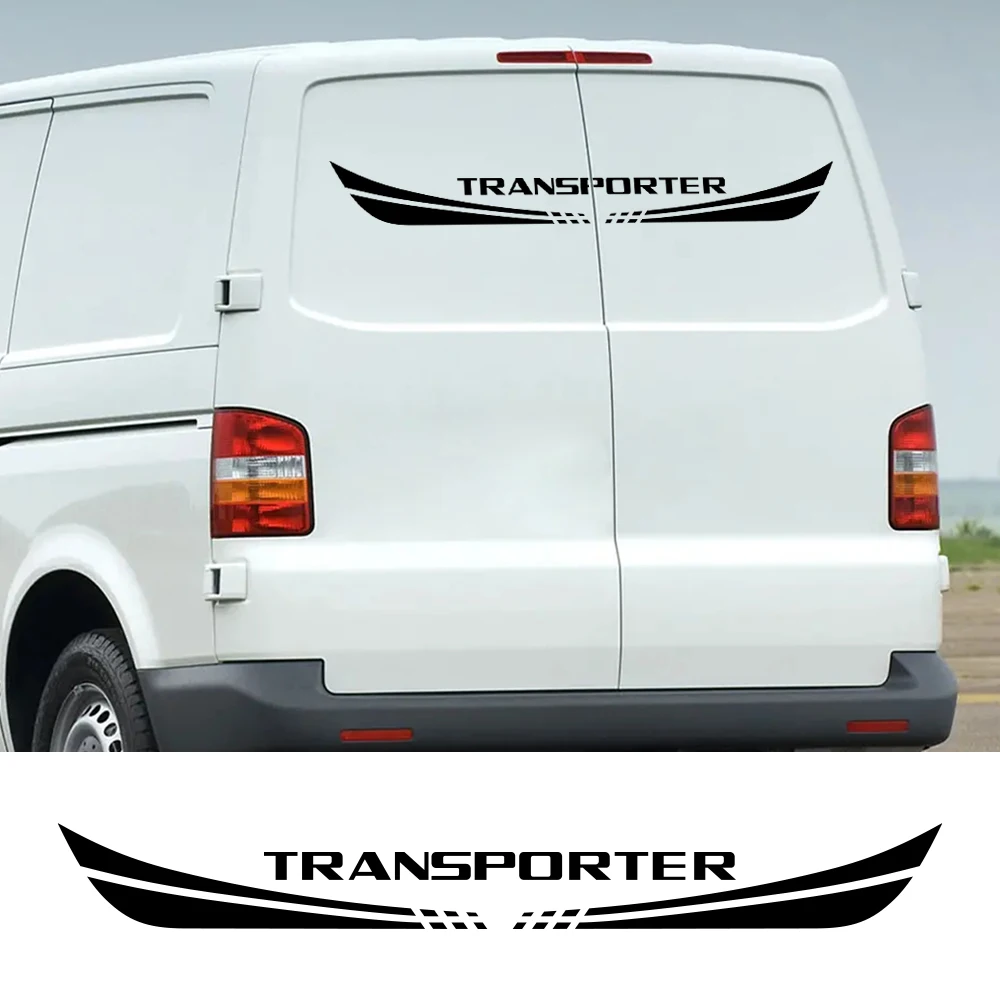 

Car Back Door Stickers For Volkswagen VW Transporter T4 T5 T6 Multivan Caravelle Van Motorhome Camper Decals Auto Accessories