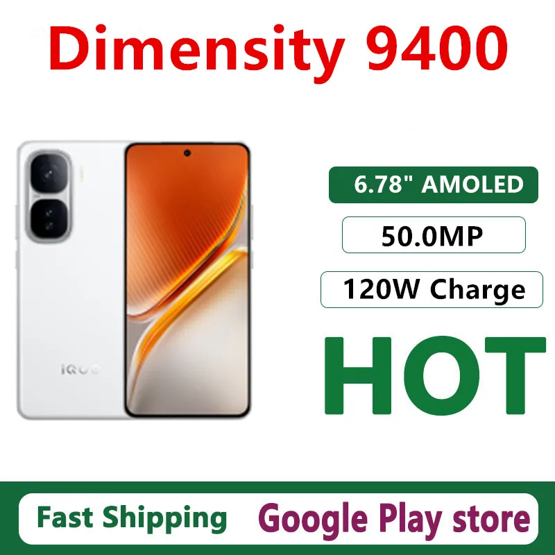 Original Vivo Iqoo Neo 10 Pro Mobile Phone Dimensity 9400 OTA
