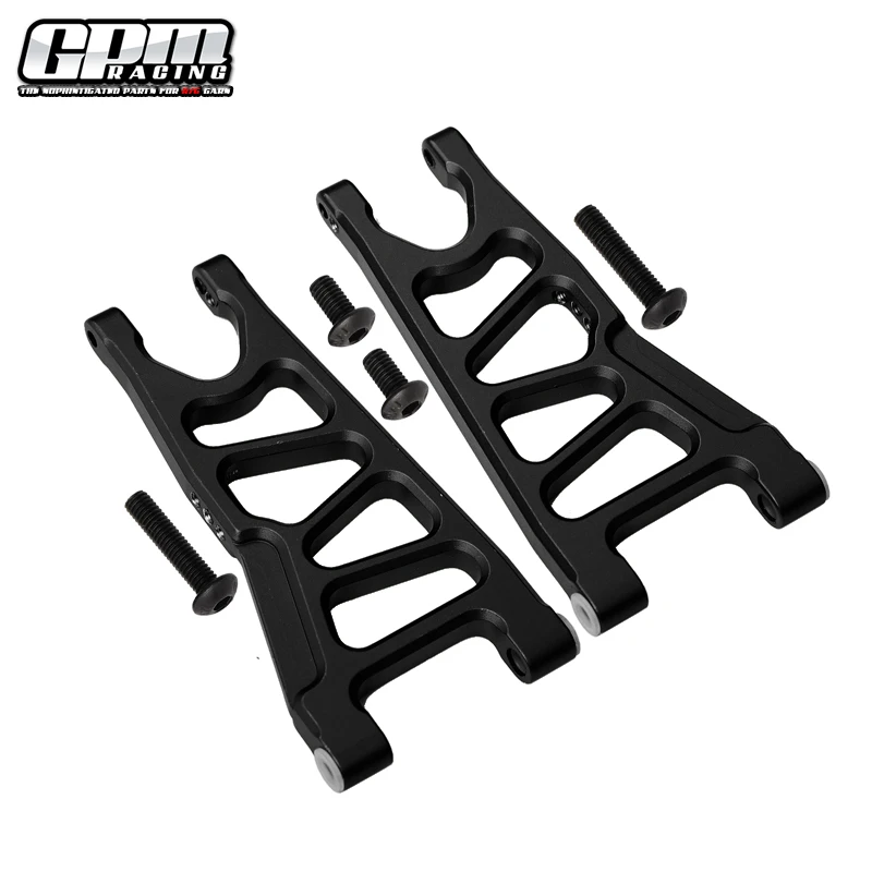 Brazos inferiores delanteros de aluminio GPM para ARRMA 1/10 Granito 4X4 Mega Senton 3S BLX