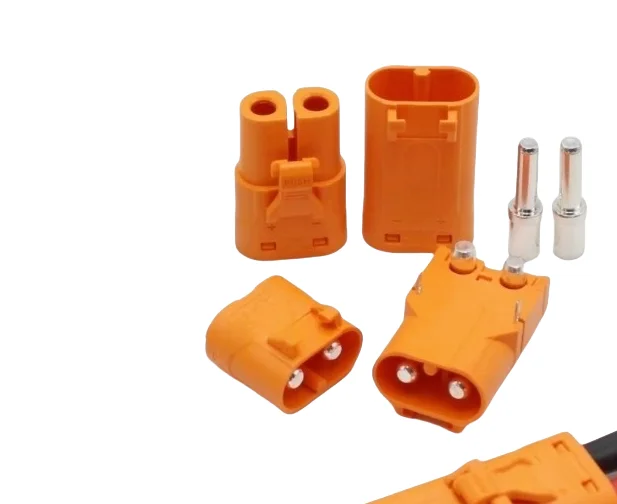 10PCS AMASS 4th Generation Lithium Battery Connector LCB40-M/LCB40-F Male / Female Banana Head with Locking Crimp Terminal