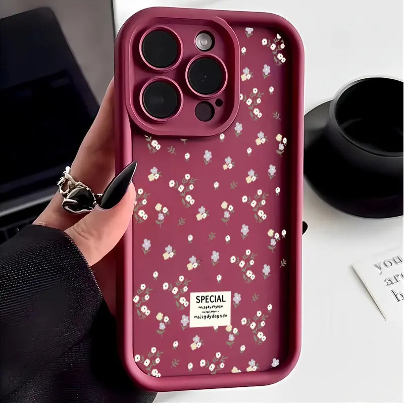 White Small Fragments Phone Case For OPPO Reno 12F 11F 10 5G 11 12 Pro 8T 6 8 Reno 7 4G 5 6 Lite A79 A78 A58 A77 A57 A98 A38 A18