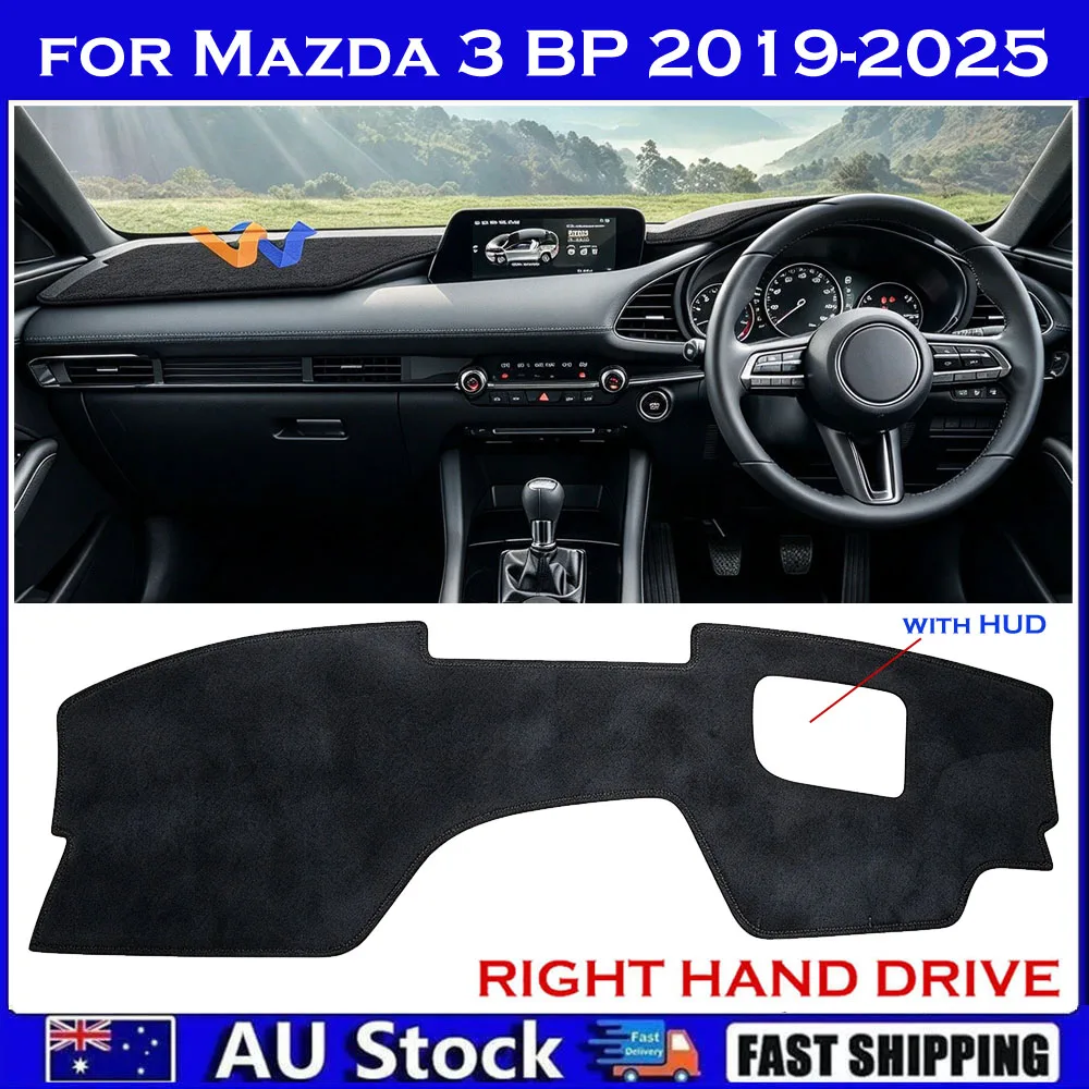 Dashboard Cover Uv Protective Dashboard Mat Dashboard Protector High-Quality Dash Mat For Daily Driving Car Interior Sedan