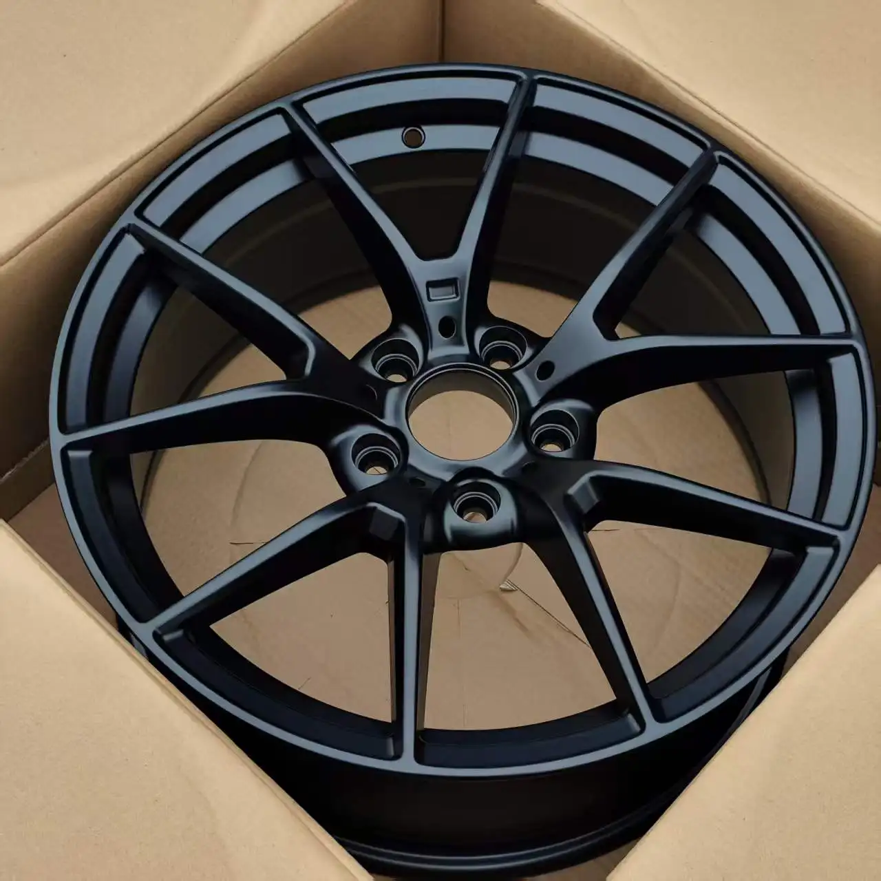 -For  Model 763M Alloy Wheels Multi-Spoke Concave Tuner 18-19 Inch PCD 5x120 Gold/Grey Matte Black Modified Street Racing*