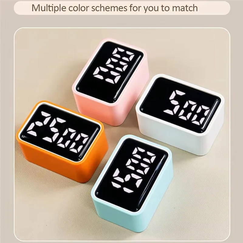 

ABKD Mini Digital Timer LED Visual Timer Learn Cooking Countdown Clock Kitchen Timer