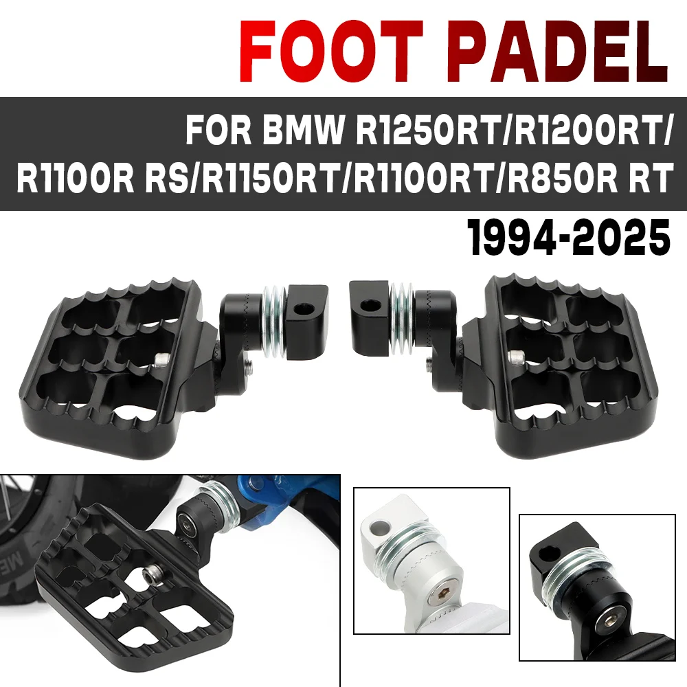 

Motorcycle Rear Passenger Footrest Foot Peg Adjustable Footpeg For BMW R1250 RT R1200RT LC R 1200RT R1100 RS RT R1150 RT R 850RT