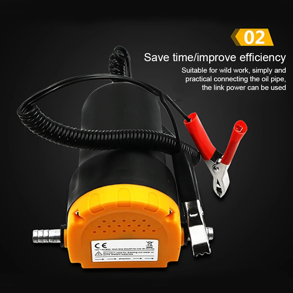 

Corrosion Resistant Electric Car Oil Pump For Reliable Oil Transfer Practical 12V24V Car Oil Pump 24v oil pump