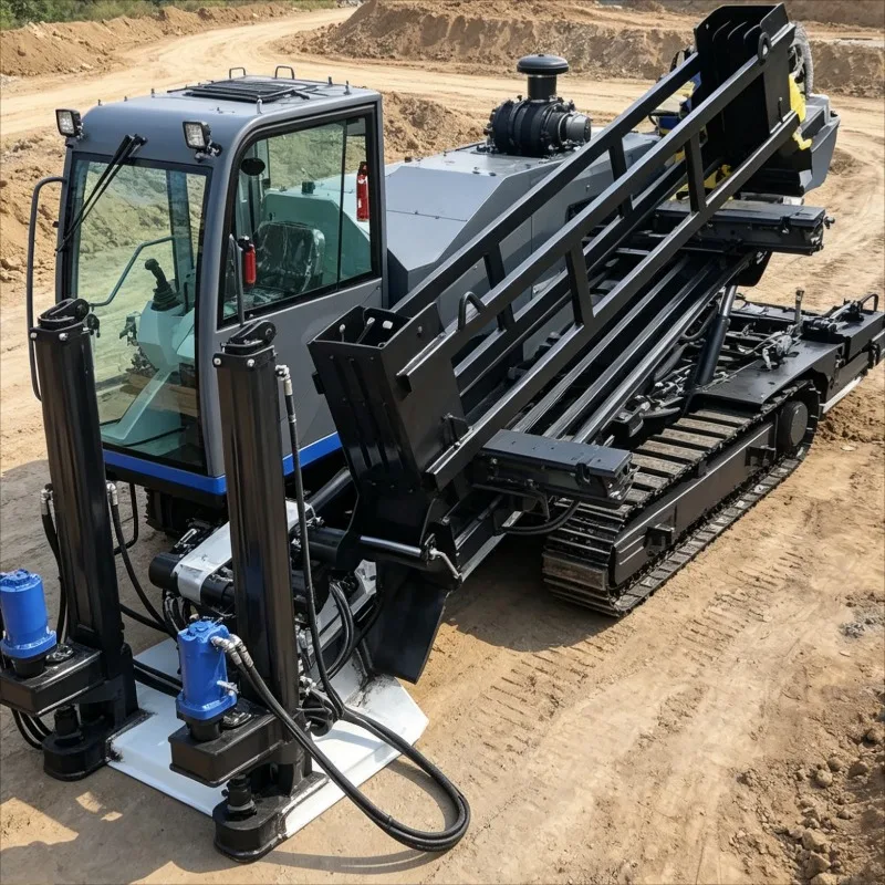 Customized Horizontal Directional Drill Rig HDD Directional Boring Machine Compact Crawler Underground Utility Drill Hydraulic