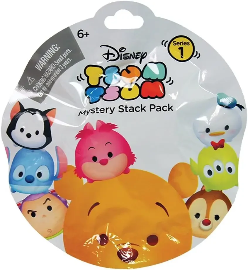 Disney  Tsum Tsum Series 1 Mystery Stack Pack Blind Bag Stitch Mickey Mouse Figure