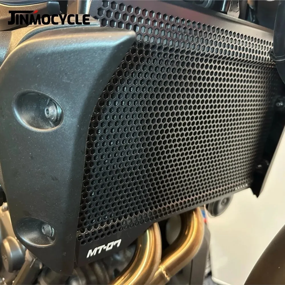 FOR YAMAHA FZ-07 MT-07 MT07 2018 2019 2020 2021 2022 2023 Motorcycle Accessories Radiator Guard Protector Grill Protective Cover 4