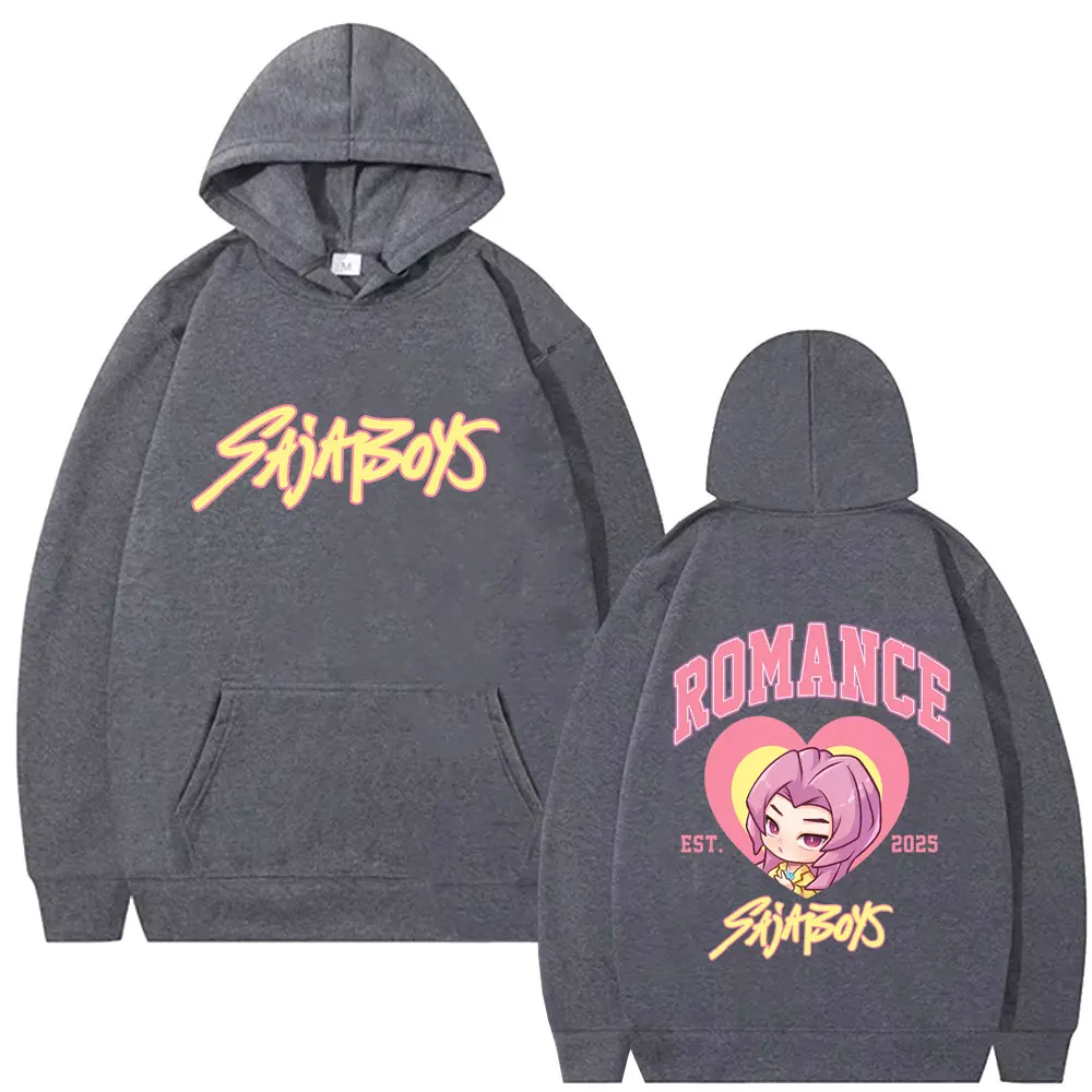 Kpop Demon Hunters Graphic Hoodie Cute Kawaii Saja Boys Pullover Hoodies Men Women Fashion Cartoon Trend Oversized Sweatshirt