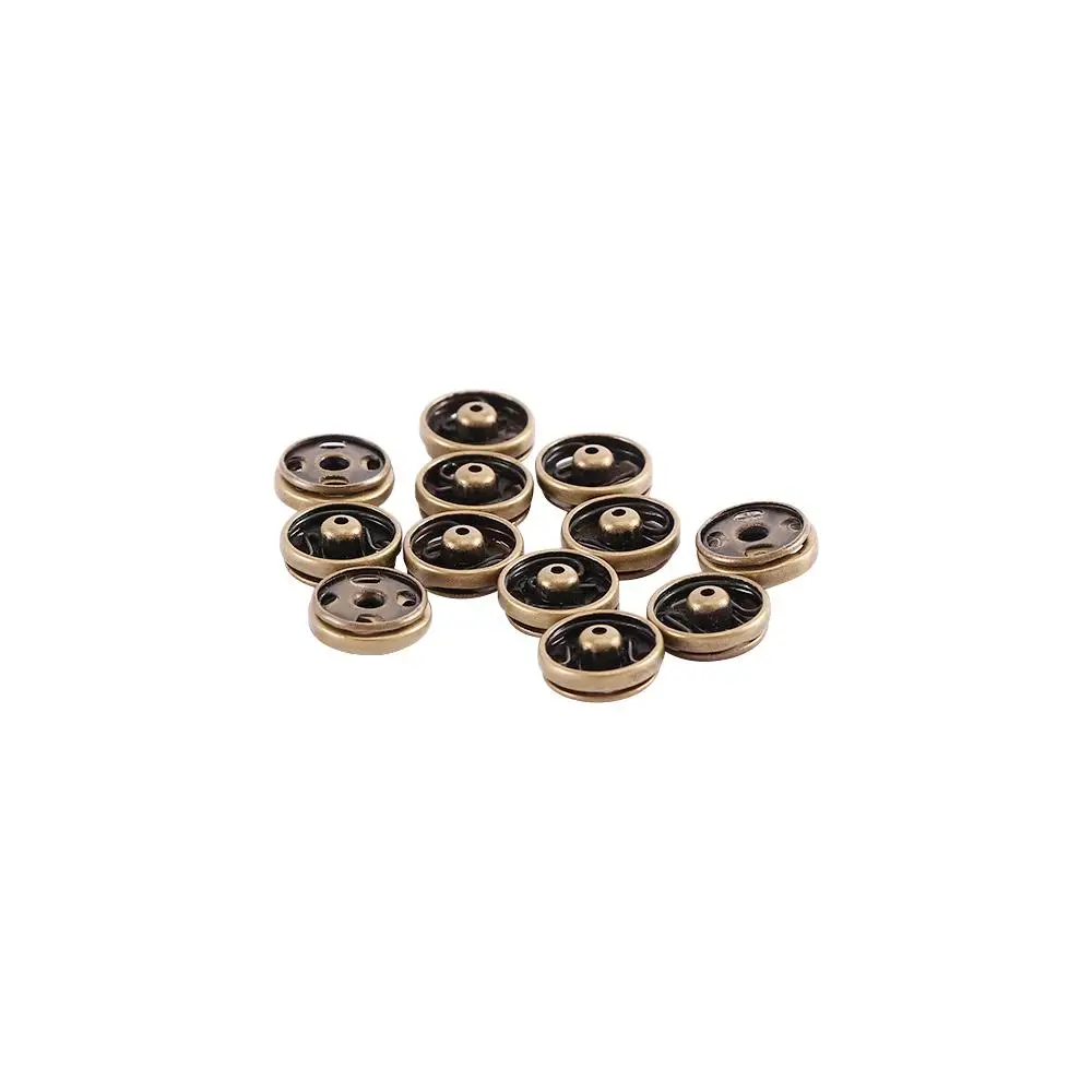 6/8mm Handmade Accessories Apparel Sewing Metal Fabric Invisible Button Sewing Buttons Sewing Accessories Metal Buckle