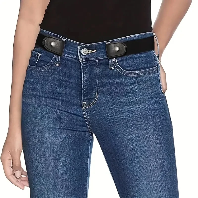 

Stretch Elastic Waist Belt for Women - No Buckle, No Hassle, Perfect for Jeans and Dresses