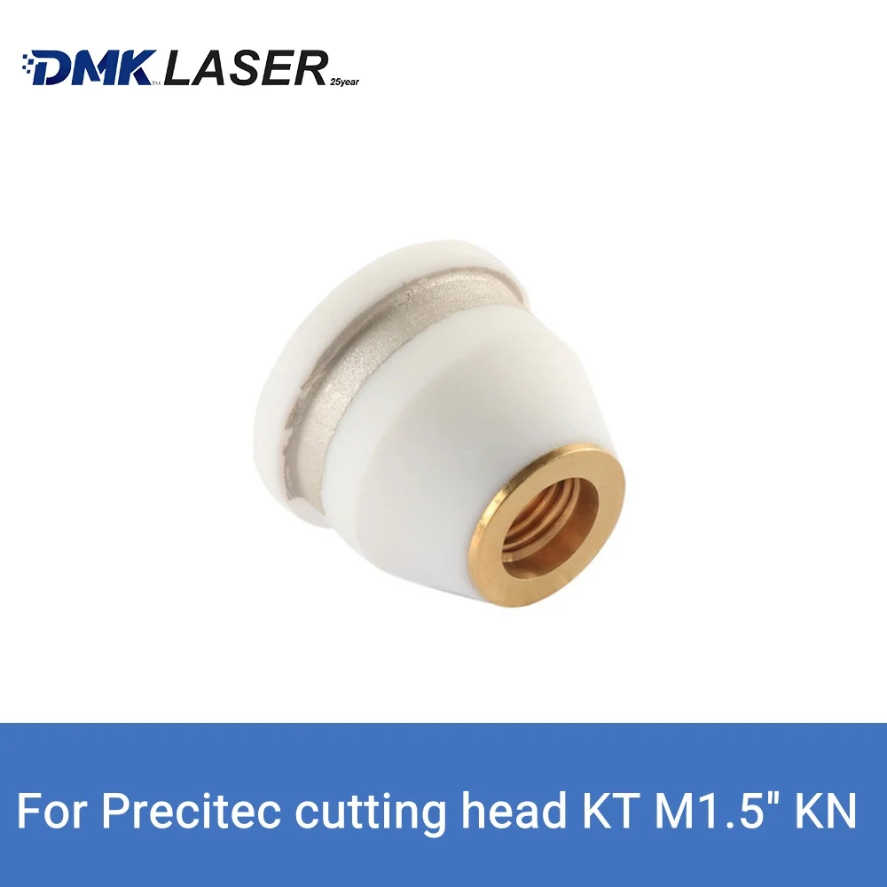 DMK fiber Laser Ceramic Nozzle Holder Ring Connector Holder D17 M6 H14 for precitec Laser Head KT M1.5