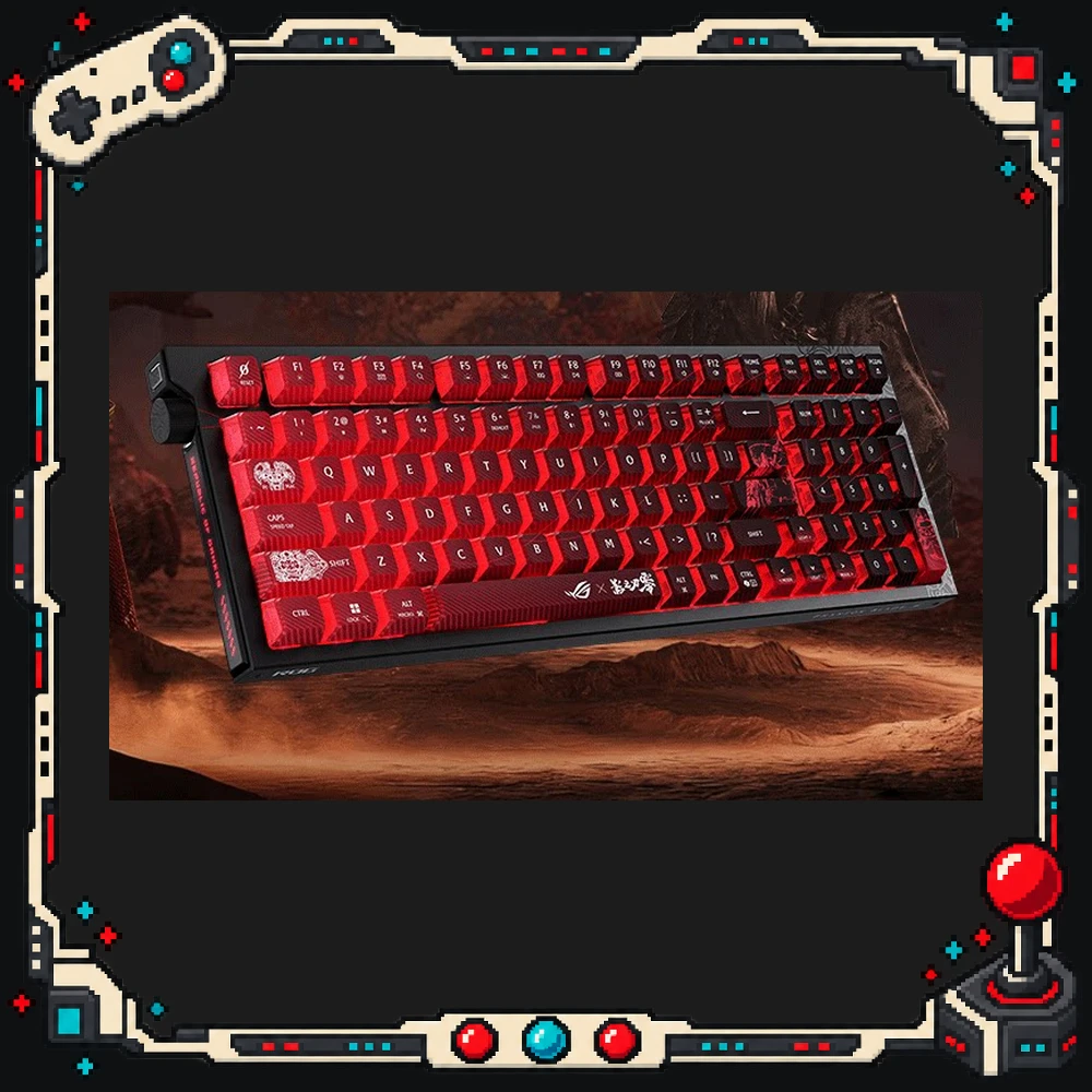 ROG Strix Morph 96 Phantom Blade Zero Edition Mechanical Keyboard Wireless 3-Mode Gasket Hot-Swappable ROG NX Storm V2 Keyboard