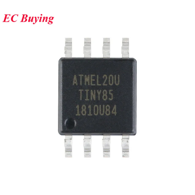 ATTINY85-20SU ATTINY13A-SSUR SOIC-8 SOP-8 8KB 20MHz AVR 8Bit Microcontroller Chip Original