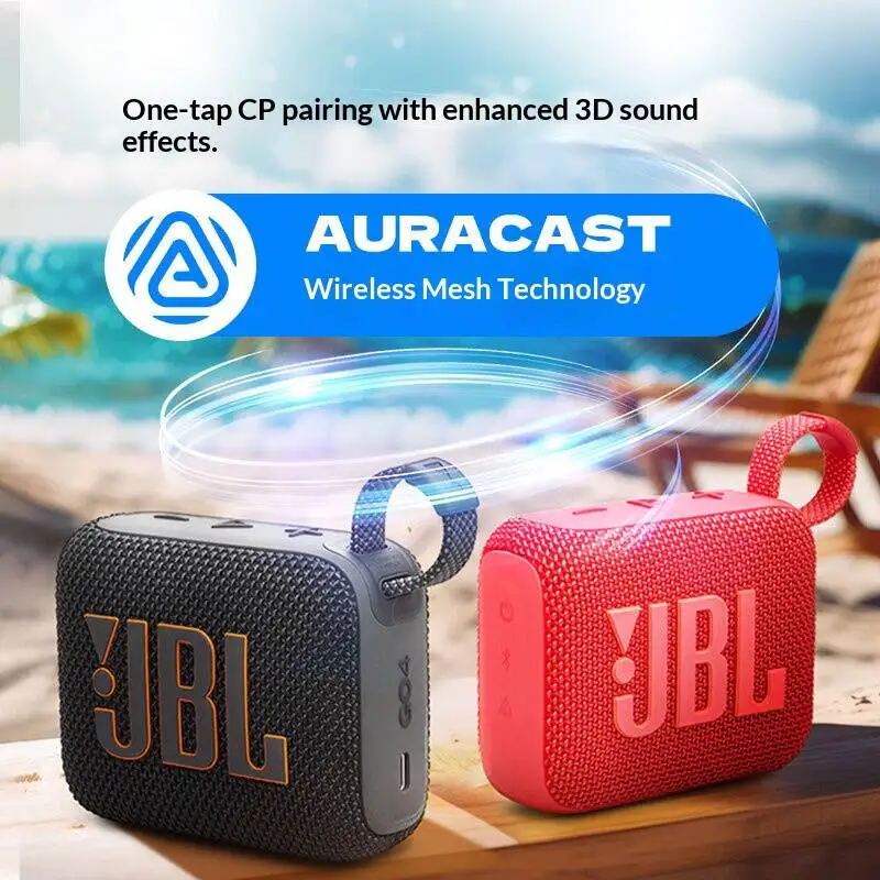 Bay Smooth Audio JBL GO4 Wireless Speaker RGB Handsfree IP67 Waterproof Marsh Paddock Bass For Phone Notebook PC