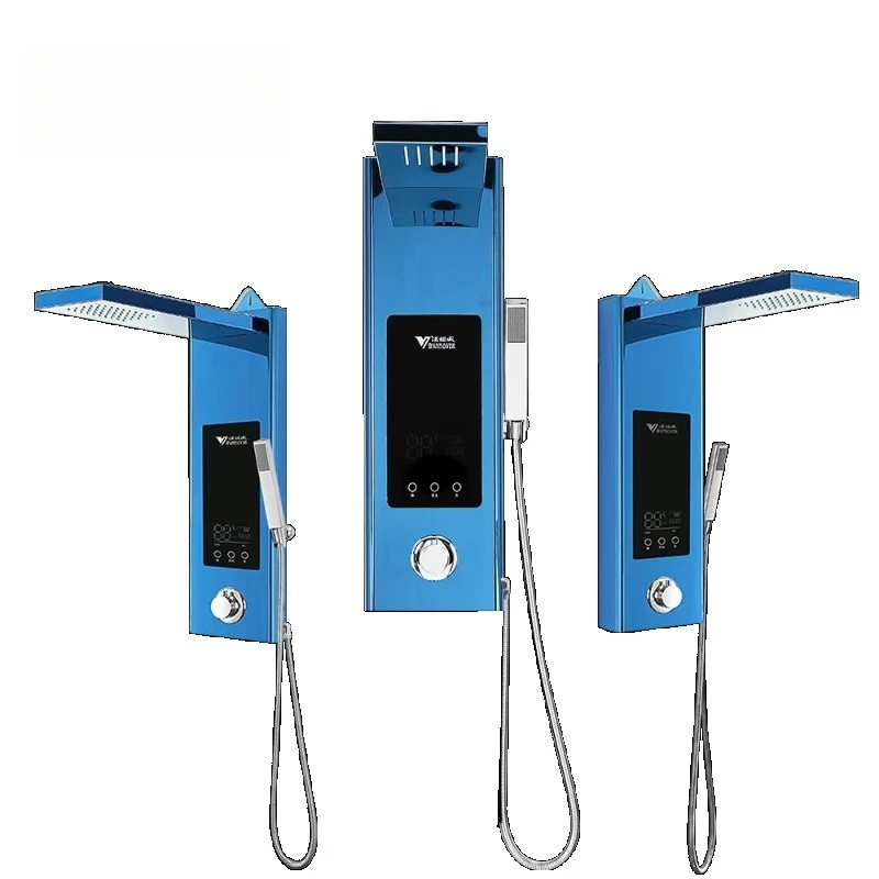 

New 220v Instant Stainless Steel Electric Shower Water Heater Tankless Water Heater