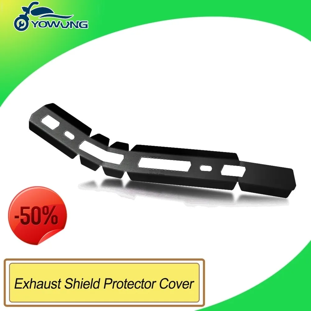 

Motorcycle Accessories For Kawasaki KLR650 KLR 650 2008-2018 2009 2010 2011 2012 Exhaust Heat Shield Muffler Pipe Cover Guard