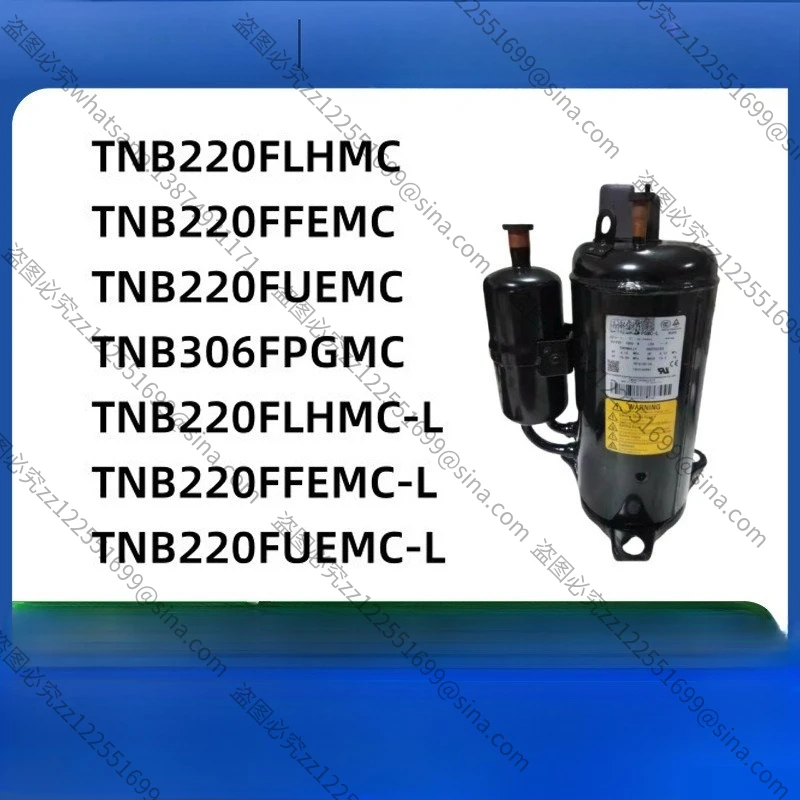 It Is Suitable for San/Ling Compressor TNB220FLHMC-L FUEMC-L, Inverter 3hp Air Conditioning Compressor TNB306FPGMC