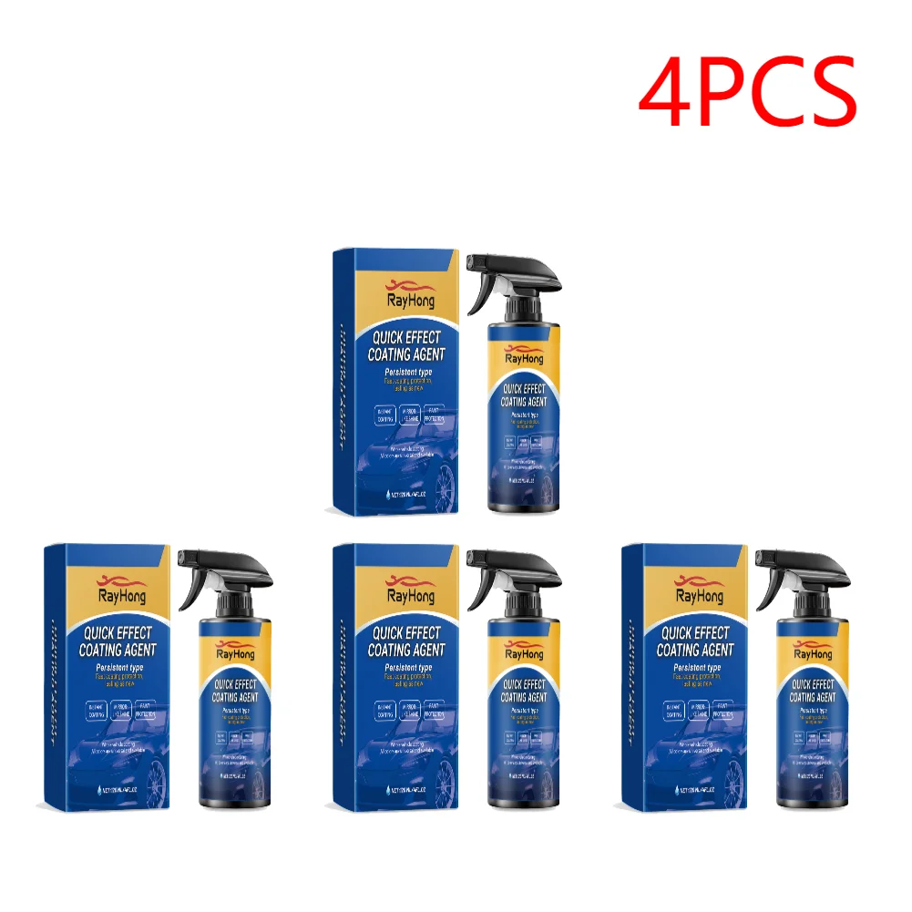 1-5 Stuks 120 Ml Auto Coating Hydrofobe Bescherming Sneldrogende Auto Polijsten Onderhoud Spray Waterafstotende spray Auto Accessoires