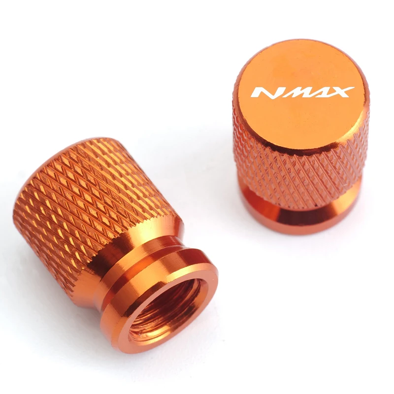 لياماها NMAX N-MAX Nmax 155 125 150 300 400 دراجة نارية قضيب صمام إطار يغطي الغبار برهان قبعات عجلات اكسسوارات الديكور