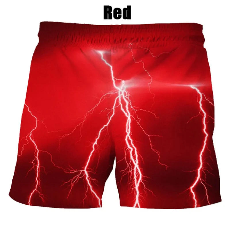 New Summer Hot Sale Lightning Fashion 3d Printing Men\'s Women Casual Summer Shorts Cool Shorts