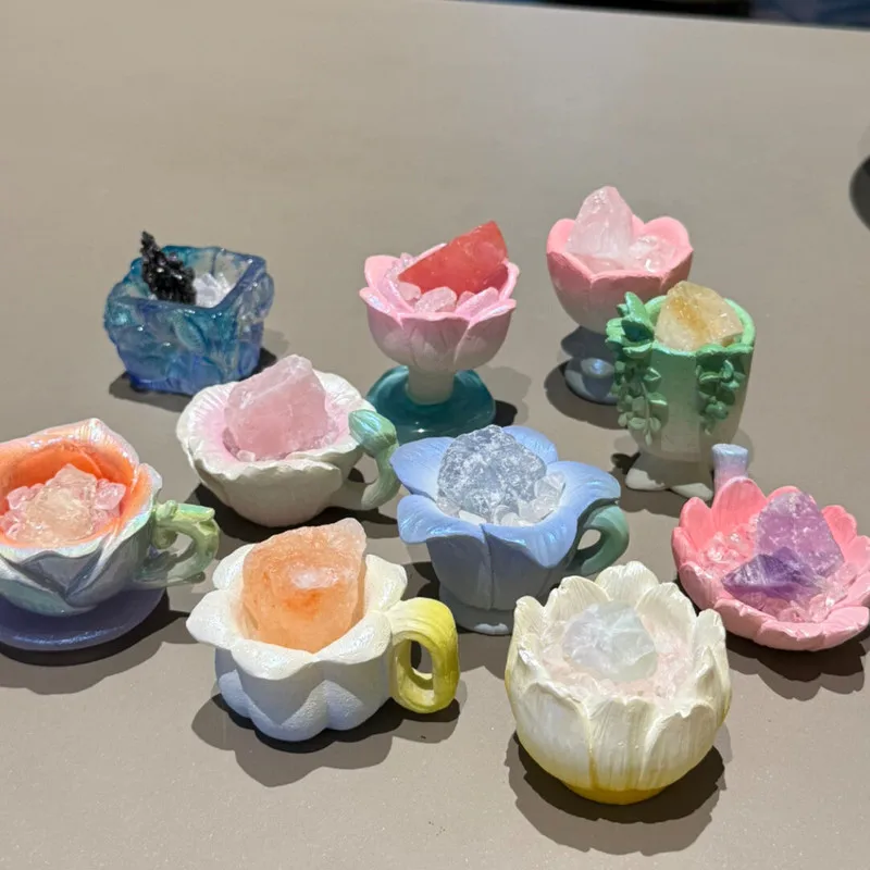 

Кристаллическая глухая коробка из необработанного камня, украшение для рабочего стола для женщин, коллеги, лучшие друзья, декор автомобиля, прихожая, офисная позиция, подарок