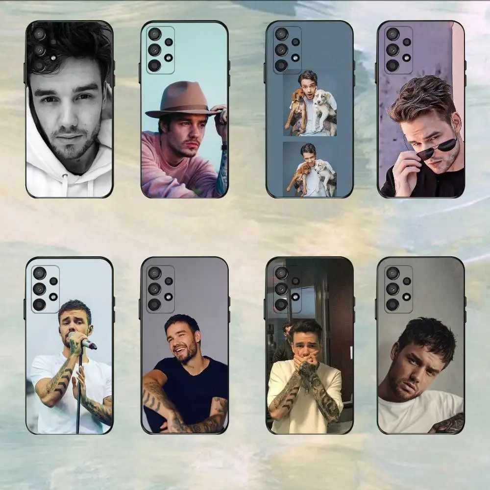 Liam Payne  Phone Case Black Silicone Soft For Samsung S25,S24,S21,S22,S23,S30,Ultra,S20,Plus,Fe,Lite