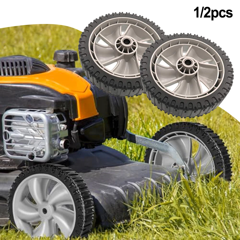 8 Inch Wheel Mower Wheel Maintenance-Free Design Minimal Upkeep Compatibility With Models For Smooth Navigation