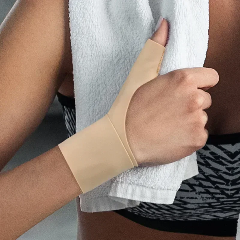 Daumenärmel, Handgelenkstütze, atmungsaktive Handstütze, hochelastische Handgelenkstütze, weiche Daumen-Kompressionsmanschettenschutz für Tendoniti