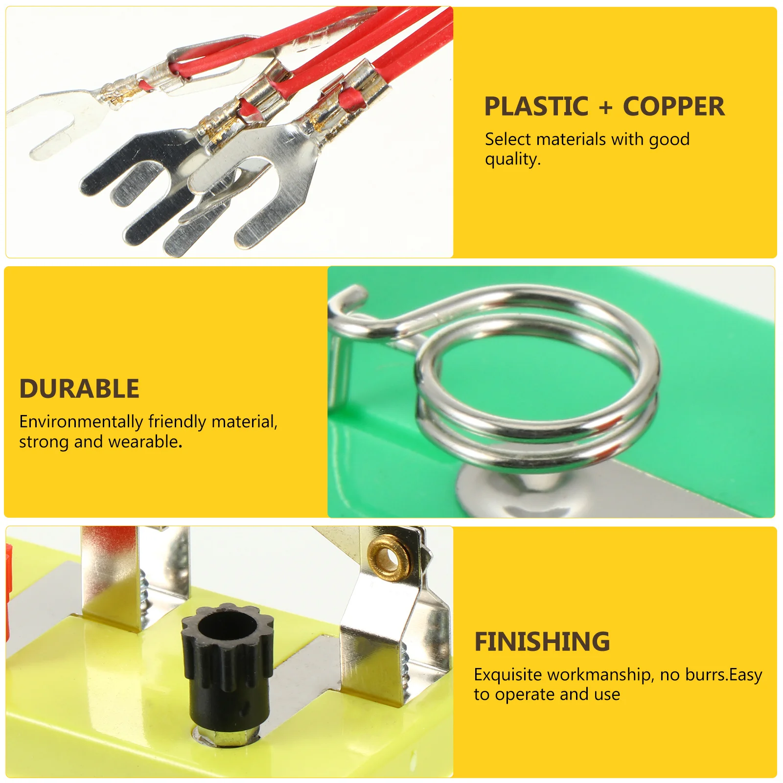 

1Set Physics Teaching Aids Professional Electrics Experimental Tools for Basic Knowledge Understanding Enhancement