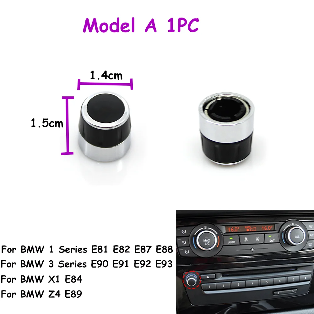 E90 E91 E92 E93 E81 E82 E87 E88 E84 E89 Auto Radio CD-Player Lautstärketaste Knopf Für BMW 3 1X1 Z4 Serie 2005-2015 65129114289 – Detail 6