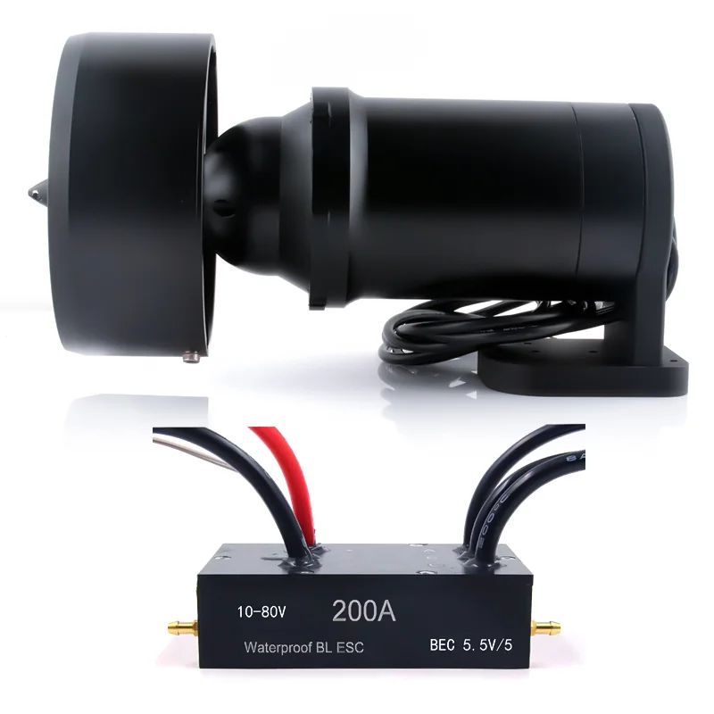

DD TD40 48V High Power Electronic Thruster Underwater Marine Thruster Conversion Kit Dc Brushless Motors