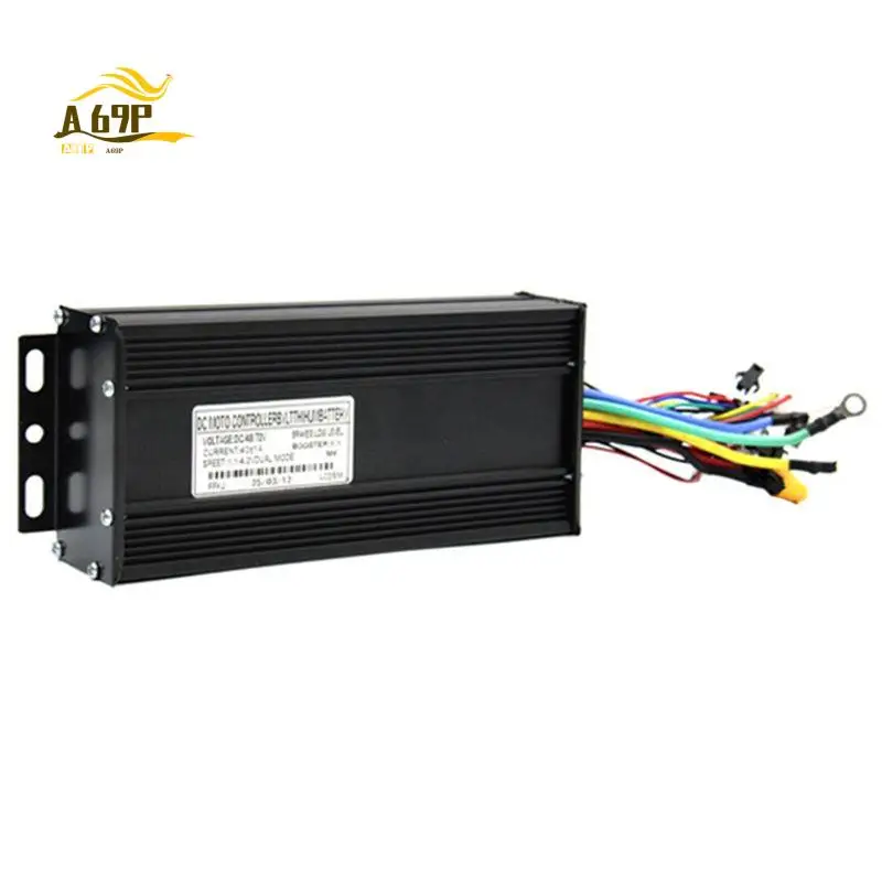 

A69P-48V 72V E-Bike 40A 1000W-2000W Three Mode Sine Wave Controller For Electric Bicycle Ebike E-Scooter