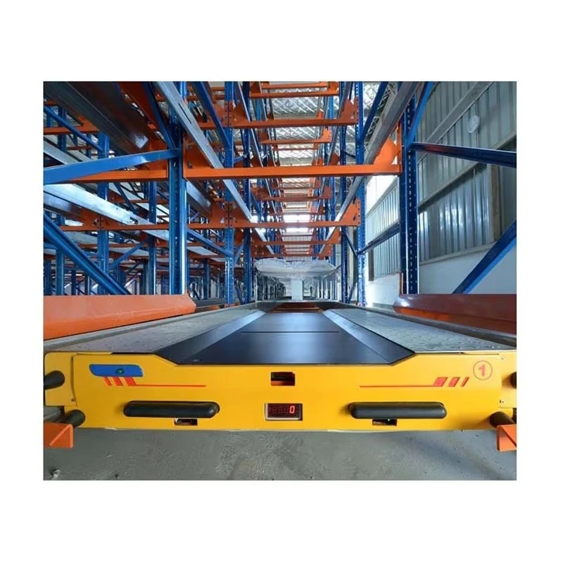 Pallet Shuttle Racking System High Capacity Shuttle Racking Radio Shuttle Pallet Rack Warehouse Storage Racks