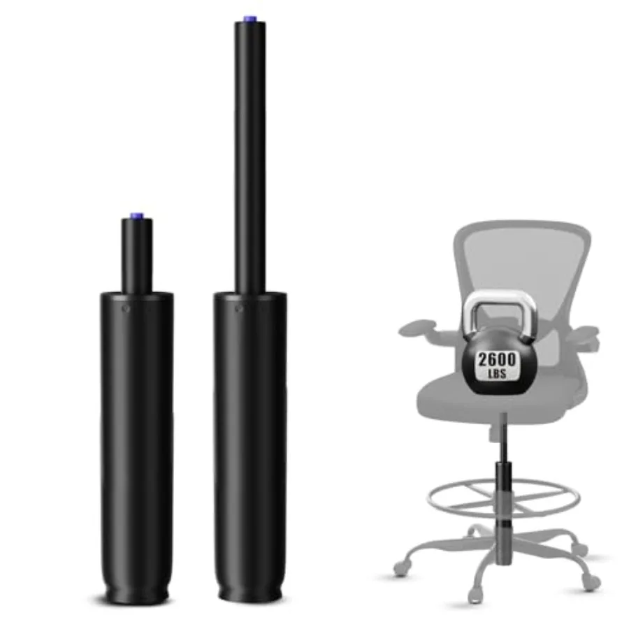 

14 Inches-22 Inch Extra Long Gas Lift Cylinder Replacement 8" Stroke Hydraulic Pneumatic Shock Piston Heavy Duty 1000lbs Univer