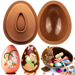 Easter Egg Silicone Molds 3D Dinosaur Breakable Eggs Chocolate Mousse Cake Dessert Baking Mould Cooking Decorative Accessories