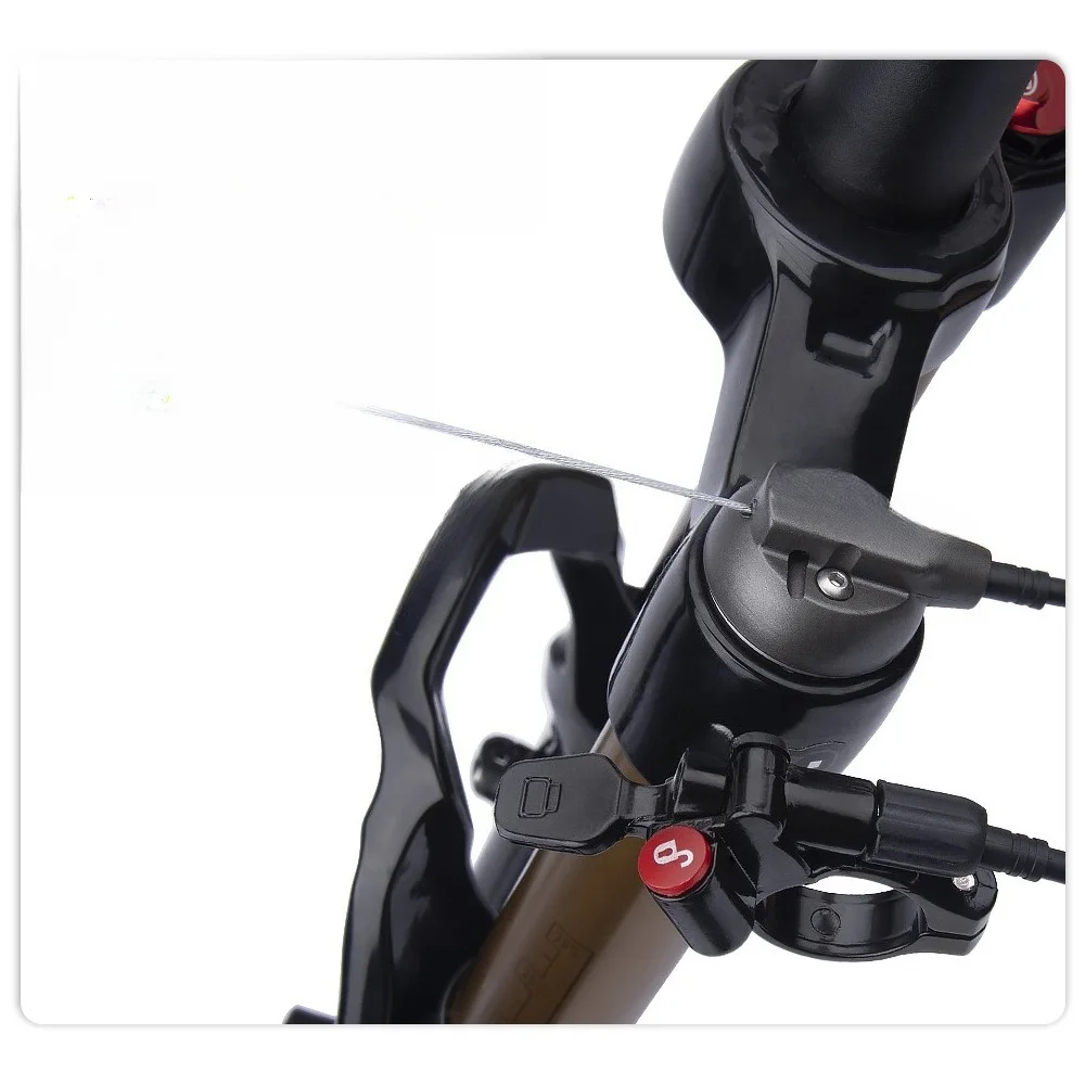 

Mountain bike quick release front fork shock absorption, shock absorption