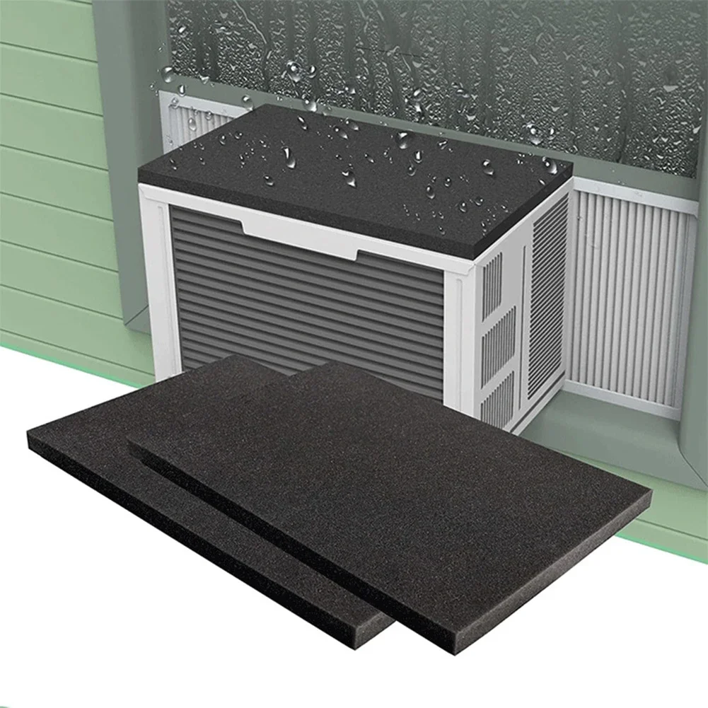 Window Air Conditioner Drip Removable AC Rain Cover With Magnetic Pad Home Appliance Replacement Parts Preserves Airflow
