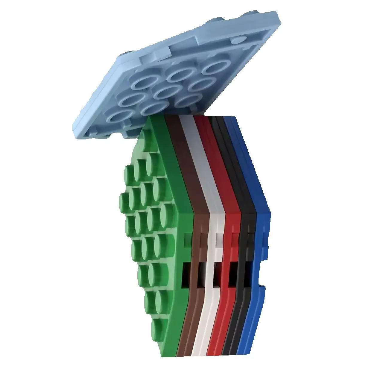 15pcs MOC Compatible 32059 DIY Educational Building Blocks 4X6 Wedge Board Technology Components for Children's Toys